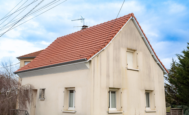 Démoussage toiture Tréveray