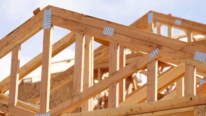 Construction ossature en bois maison Tréveray 